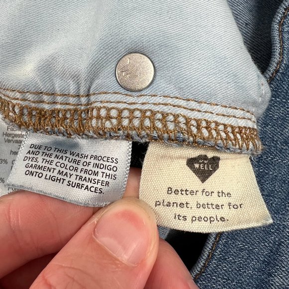 Blogger Favorite Madewell Cali Demi-Boot Jeans Fleetwood Wash Raw-Hem Cropped 28 - Picture 10 of 16